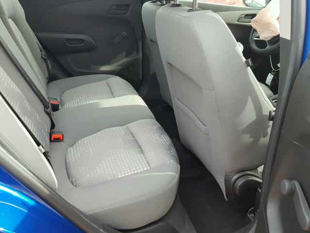 1G1JB5SH4H4138717 - 2017 CHEVROLET SONIC LS 蓝色 照片 6