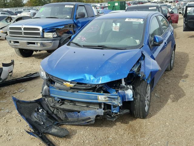 1G1JB5SH4H4138717 - 2017 CHEVROLET SONIC LS 蓝色 照片 9