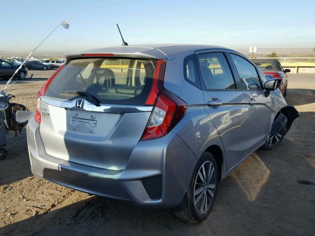 JHMGK5H89HS011514 - 2017 HONDA FIT EX SILVER photo 4