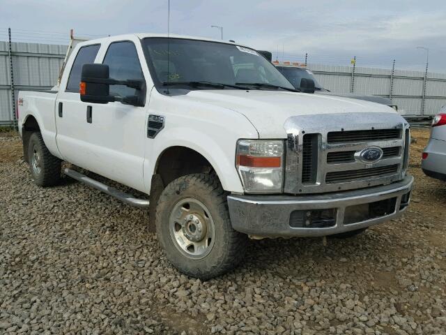 1FTSW21509EA05311 - 2009 FORD F250 WHITE photo 1