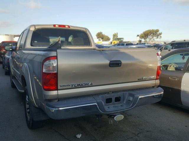 5TBDT44114S448956 - 2004 TOYOTA TUNDRA DOU GOLD photo 3