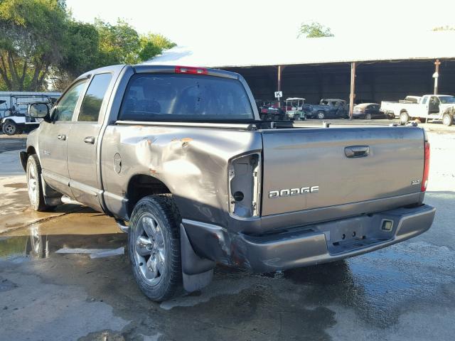 1D7HA18N94J123503 - 2004 DODGE RAM 1500 S GRAY photo 3