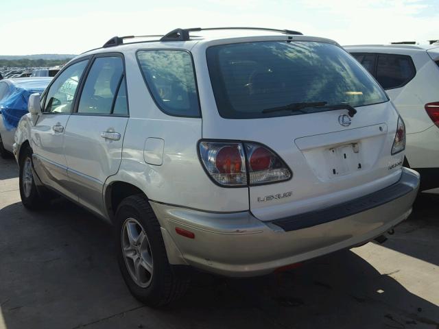 JTJHF10U720250846 - 2002 LEXUS RX 300 WHITE photo 3