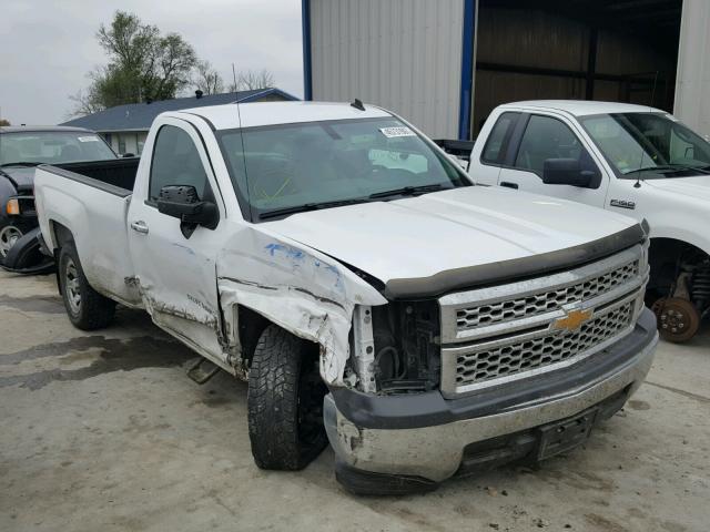 1GCNCPEH1EZ178569 - 2014 CHEVROLET SILVERADO WHITE photo 1