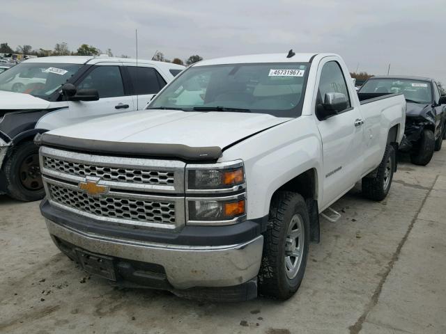 1GCNCPEH1EZ178569 - 2014 CHEVROLET SILVERADO WHITE photo 2