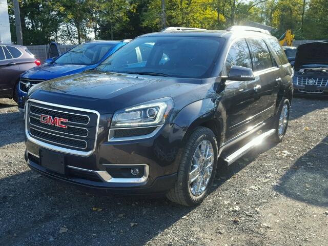 1GKKRSKD5HJ234056 - 2017 GMC ACADIA LIM CHARCOAL photo 2