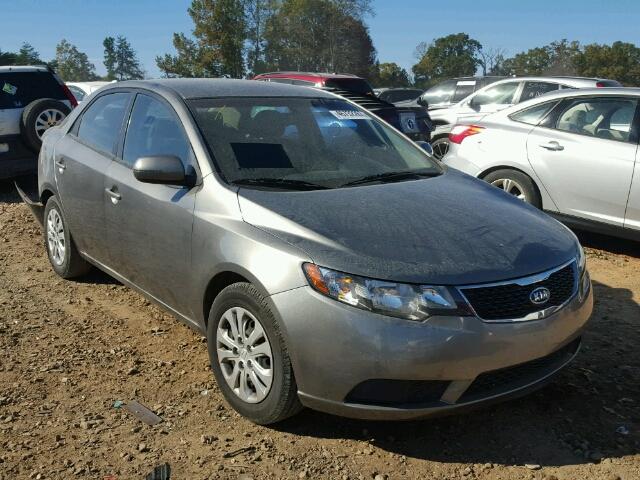 KNAFU4A26C5563127 - 2012 KIA FORTE EX GRAY photo 1