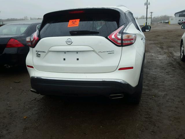 5N1AZ2MH1FN248691 - 2015 NISSAN MURANO S WHITE photo 3