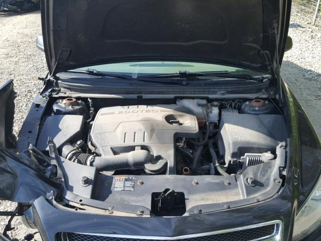 1G1ZB5E12BF332224 - 2011 CHEVROLET MALIBU LS შავი ფოტო 7