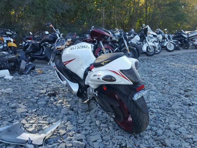 JS1GX72AX92101177 - 2009 SUZUKI GSX1300 R WHITE photo 3