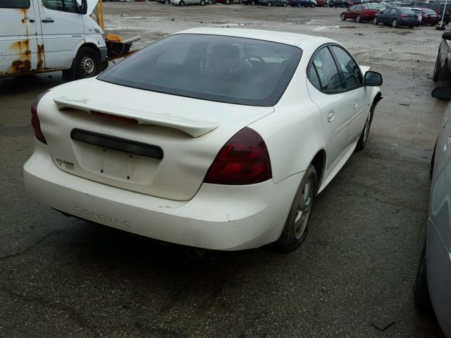 2G2WP552961231641 - 2006 PONTIAC GRAND PRIX WHITE photo 4