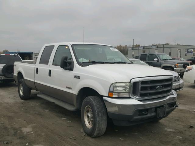 1FTNW21P44ED11273 - 2004 FORD F250 SUPER WHITE photo 1