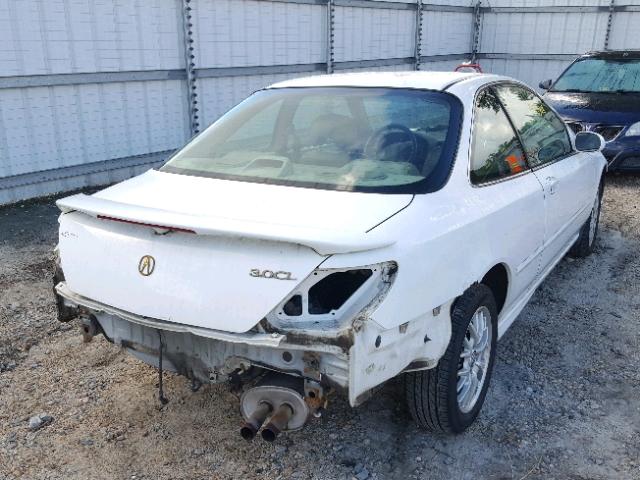 19UYA2256XL001037 - 1999 ACURA 3.0CL Ақ фото 4