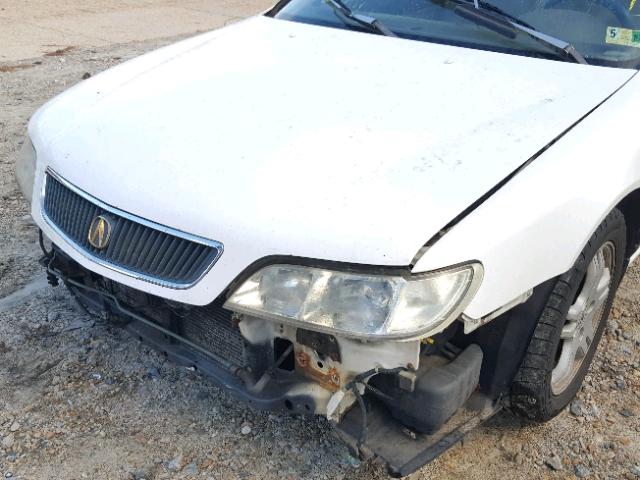 19UYA2256XL001037 - 1999 ACURA 3.0CL WHITE photo 9