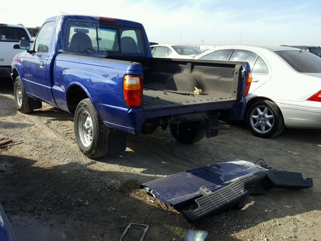 4F4YR12D53TM13279 - 2003 MAZDA B2300 BLUE photo 3