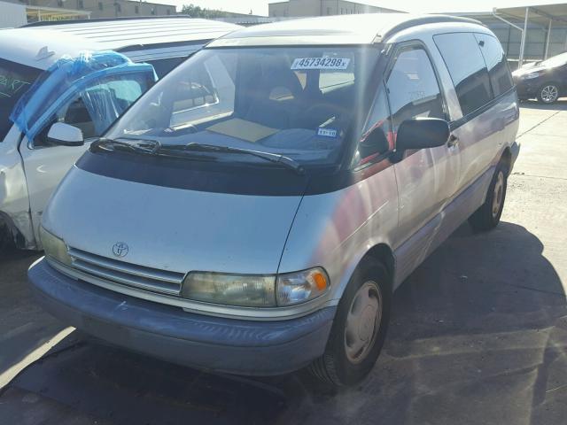 JT3AC12RXM0035006 - 1991 TOYOTA PREVIA LE SILVER photo 2