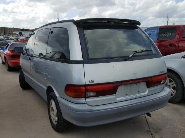 JT3AC12RXM0035006 - 1991 TOYOTA PREVIA LE SILVER photo 3