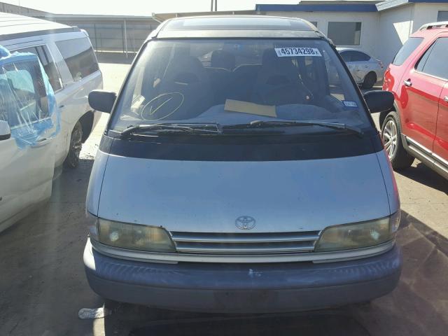 JT3AC12RXM0035006 - 1991 TOYOTA PREVIA LE SILVER photo 9