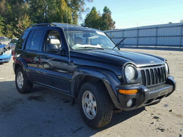 1J8GL58K74W184633 - 2004 JEEP LIBERTY LI BLACK photo 1