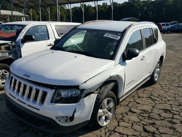 1C4NJCBA2FD273288 - 2015 JEEP COMPASS SP 白色 照片 2