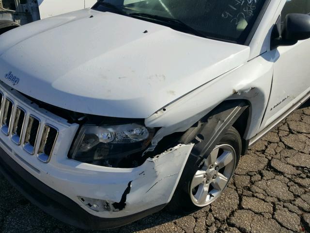 1C4NJCBA2FD273288 - 2015 JEEP COMPASS SP 白色 照片 9
