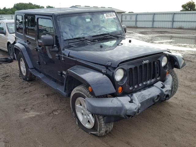 1J4GA59107L210279 - 2007 JEEP WRANGLER S 黑色 照片 1