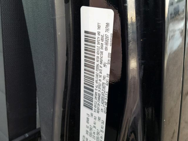 1J4GA59107L210279 - 2007 JEEP WRANGLER S 黑色 照片 10