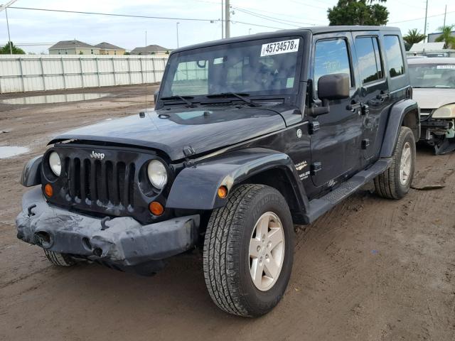 1J4GA59107L210279 - 2007 JEEP WRANGLER S 黑色 照片 2