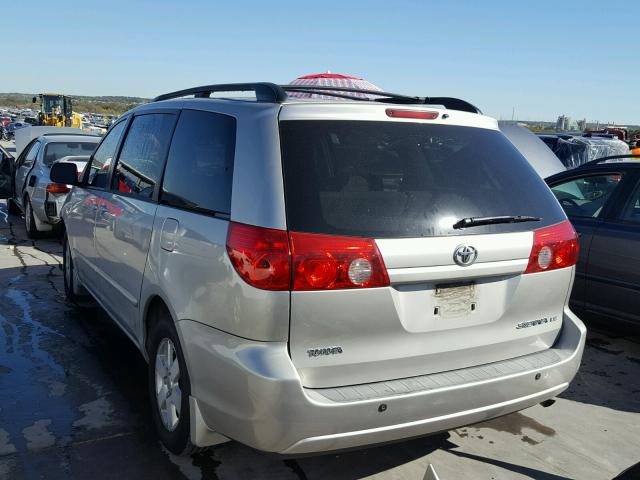 5TDZK23C09S242946 - 2009 TOYOTA SIENNA CE BEIGE photo 3