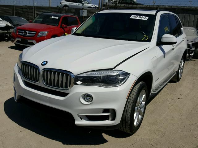 5UXKT0C55G0S77176 - 2016 BMW X5 XDR40E WHITE photo 2