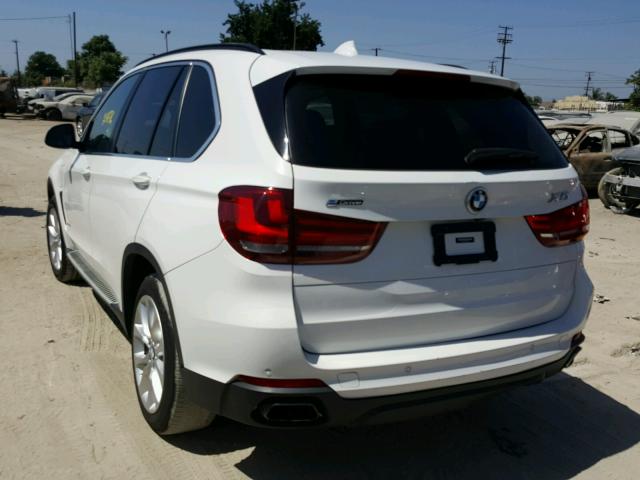 5UXKT0C55G0S77176 - 2016 BMW X5 XDR40E WHITE photo 3