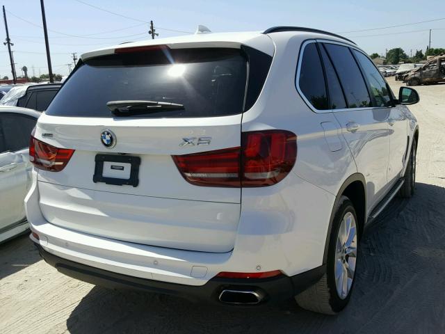 5UXKT0C55G0S77176 - 2016 BMW X5 XDR40E WHITE photo 4
