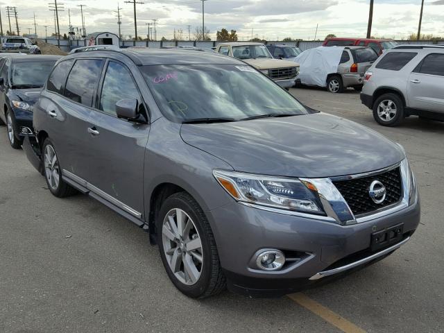 5N1AR2MM8GC608470 - 2016 NISSAN PATHFINDER GRAY photo 1