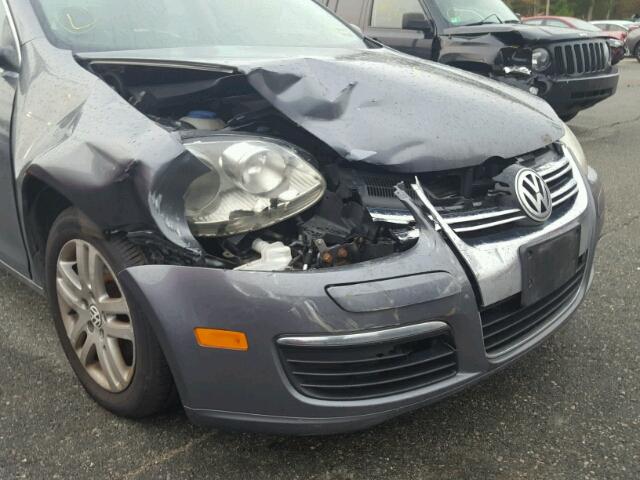 3VWSG71KX6M726920 - 2006 VOLKSWAGEN JETTA 2.5 GRAY photo 9