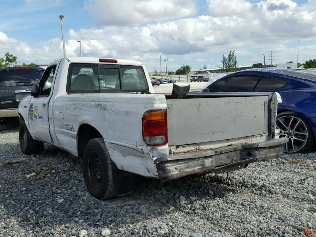 1FTYR10V4XPA02295 - 1999 FORD RANGER WHITE photo 3