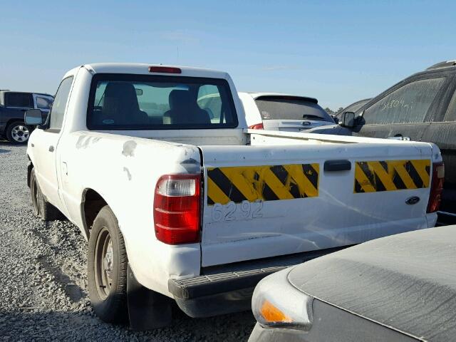 1FTYR10D75PA25994 - 2005 FORD RANGER WHITE photo 3