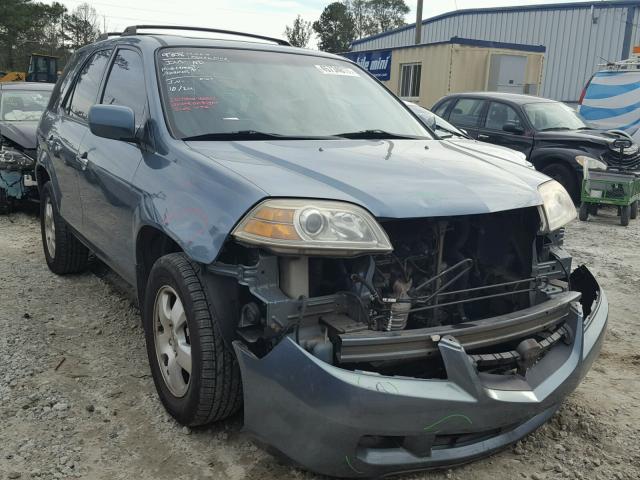 2HNYD18236H517777 - 2006 ACURA MDX TEAL photo 1