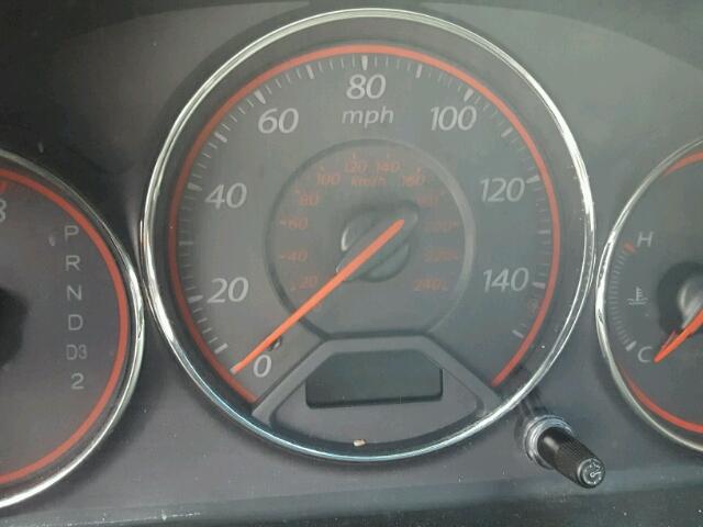 1HGEM22944L012756 - 2004 HONDA CIVIC EX BLACK photo 8