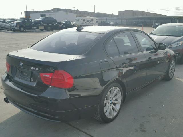 WBAPH5C56BA444179 - 2011 BMW 328 I SULE BLACK photo 4