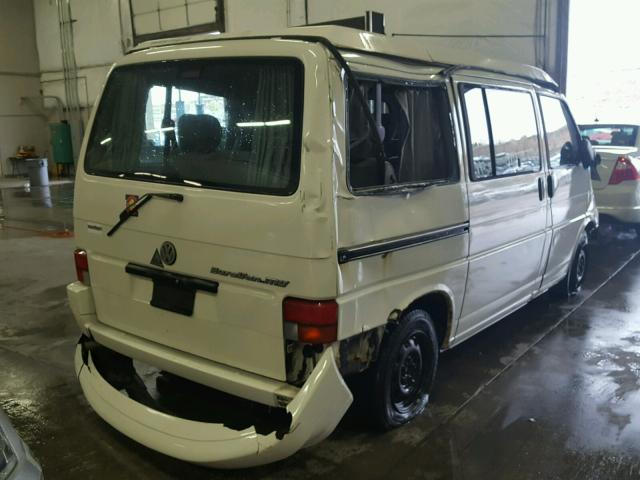 WV2MC0703PH103473 - 1993 VOLKSWAGEN EUROVAN MV WHITE photo 4