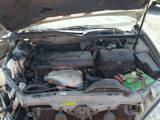 4T1BE30K24U915102 - 2004 TOYOTA CAMRY SILVER photo 7