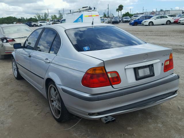 WBAAM5337XFR09238 - 1999 BMW 328I AUTOM SILVER photo 3