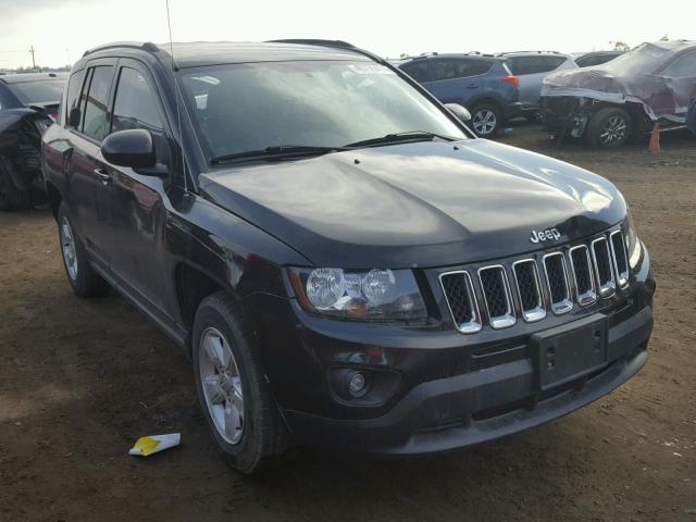 1C4NJCBA3ED803668 - 2014 JEEP COMPASS SP BLACK photo 2