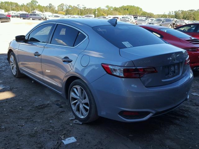 19UDE2F39GA020351 - 2016 ACURA ILX BASE GRAY photo 3