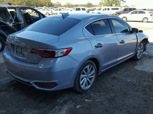 19UDE2F39GA020351 - 2016 ACURA ILX BASE GRAY photo 4