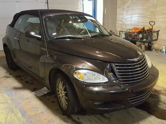 3C3AY75SX5T700851 - 2005 CHRYSLER PT CRUISER PURPLE photo 1