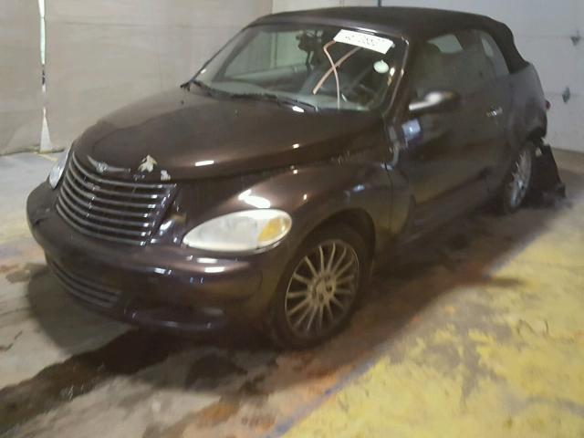 3C3AY75SX5T700851 - 2005 CHRYSLER PT CRUISER PURPLE photo 2