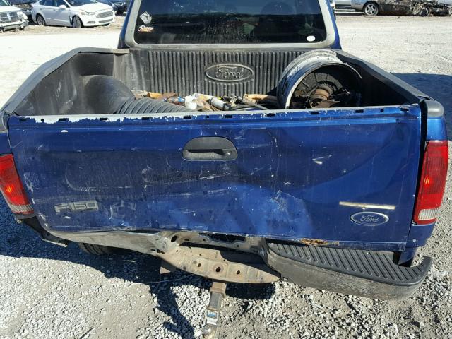 1FTZX1721WNA40633 - 1998 FORD F150 BLUE photo 6