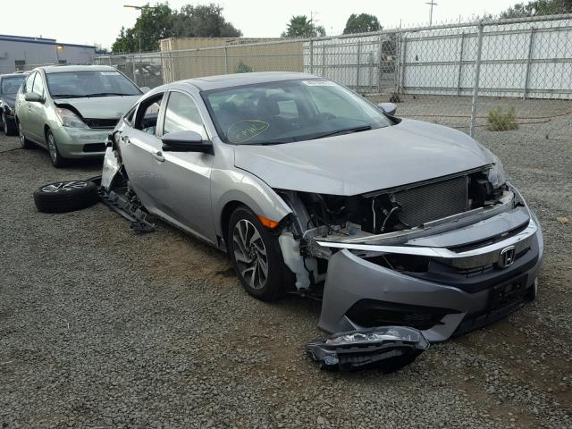 2HGFC2F78HH530288 - 2017 HONDA CIVIC EX 银色 照片 1