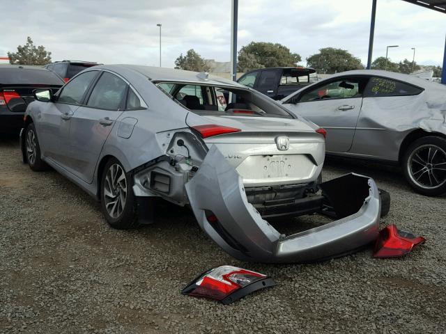 2HGFC2F78HH530288 - 2017 HONDA CIVIC EX 银色 照片 3